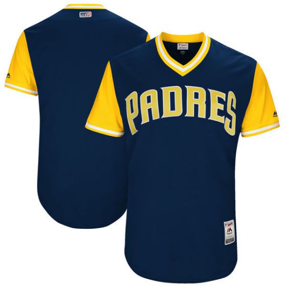 Men San Diego Padres Blank Blue New Rush Limited MLB Jerseys->san diego padres->MLB Jersey